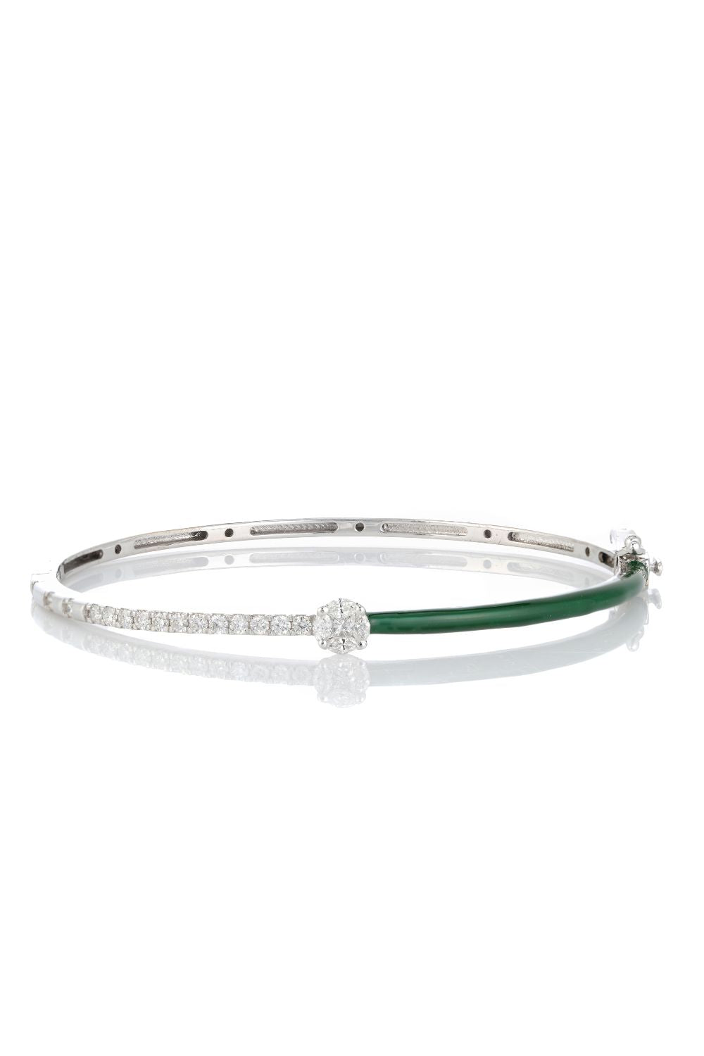 Color Me Up Green Bangle