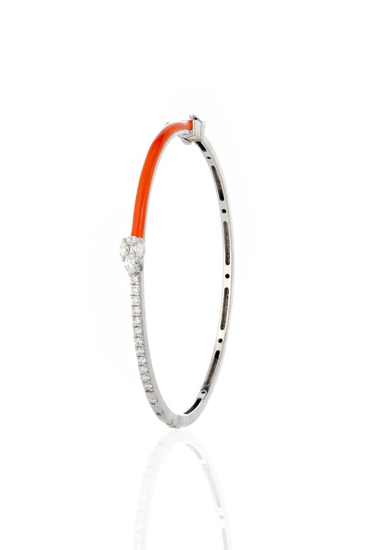 Color Me Up Orange Bangle