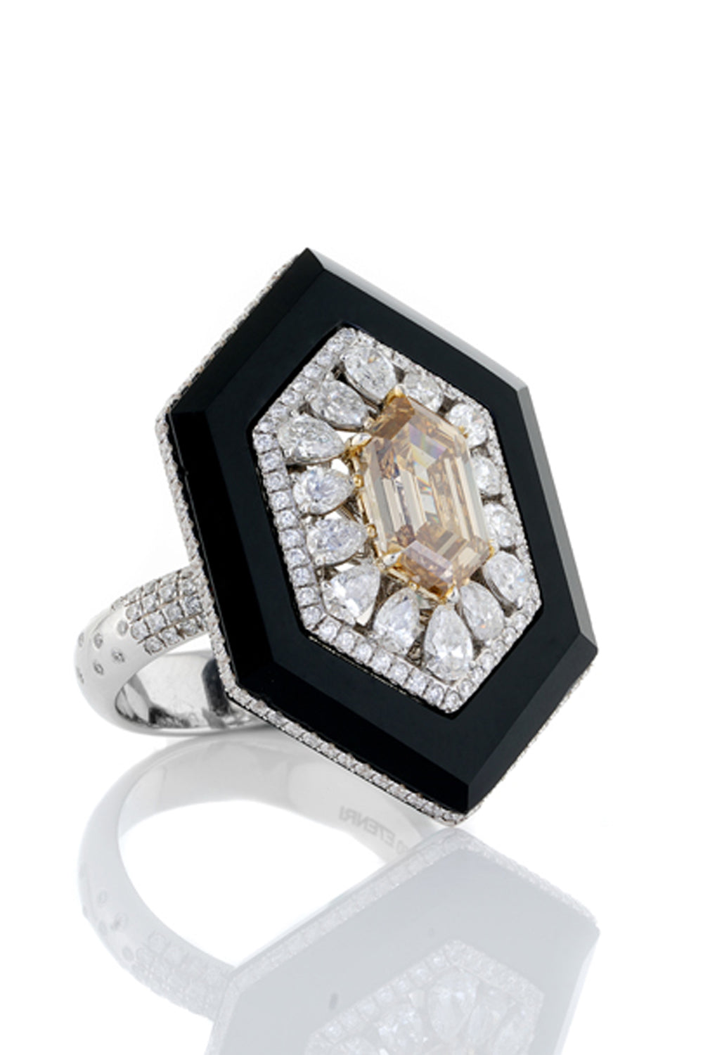 The Diamond Noir Elegance Ring