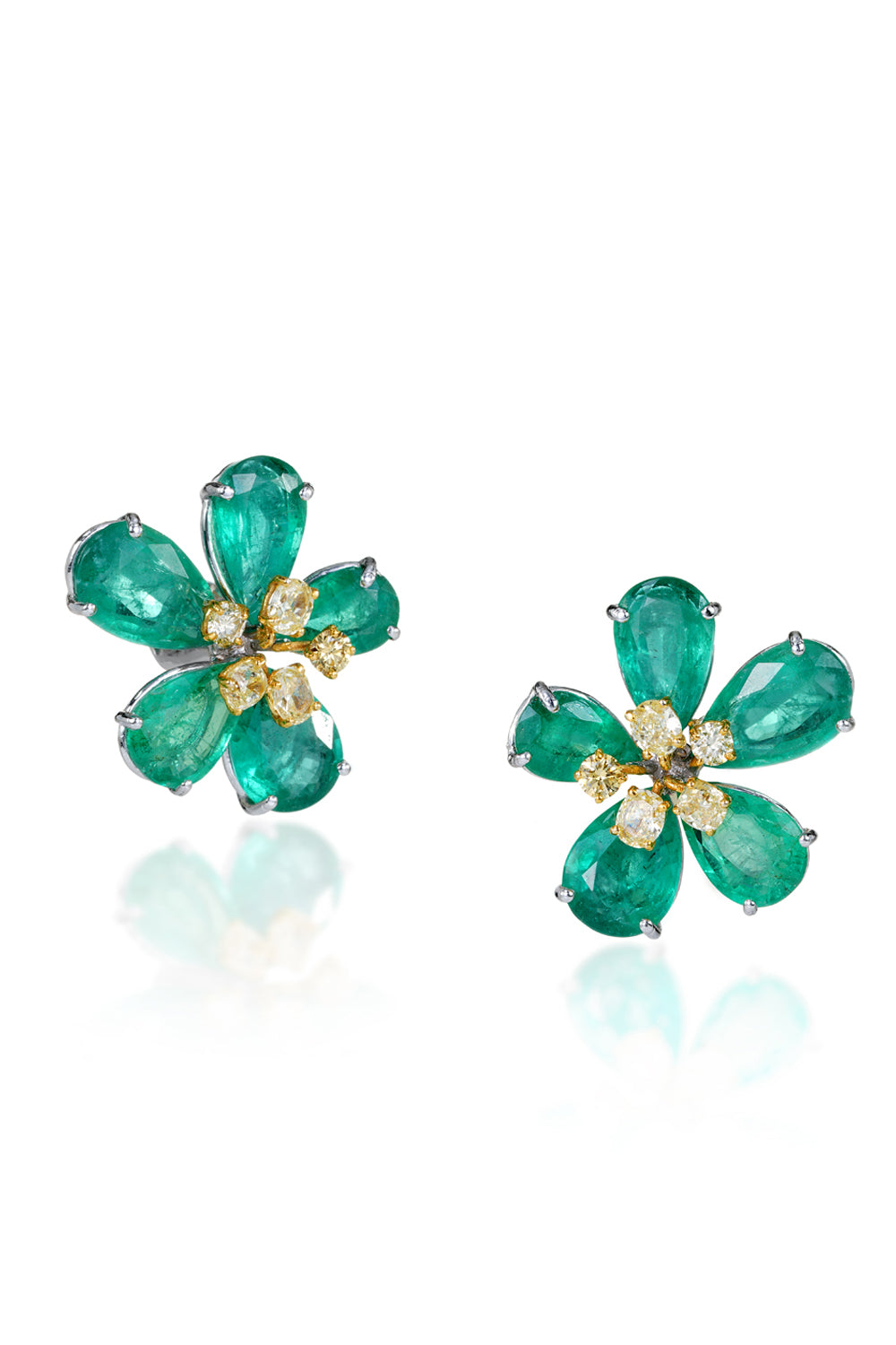 Emerald Bloomshine Studs