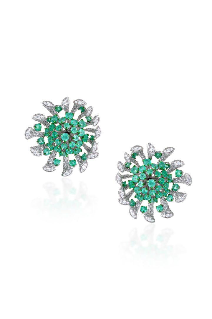 Blossoming Emerald Garden Drops