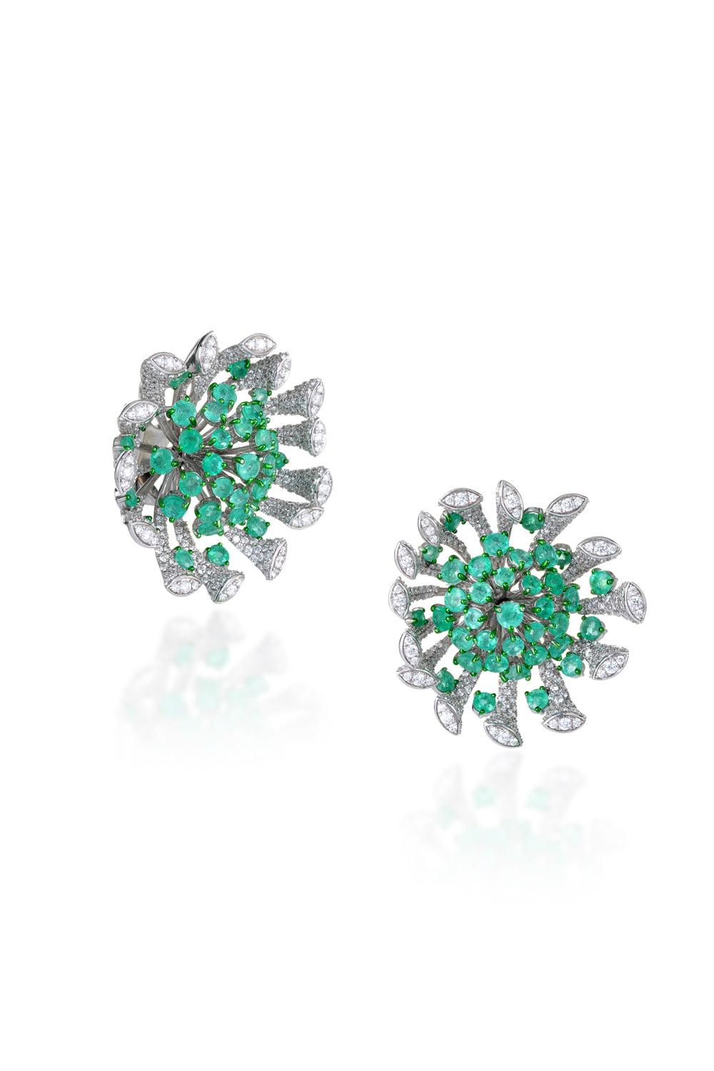 Blossoming Emerald Garden Drops