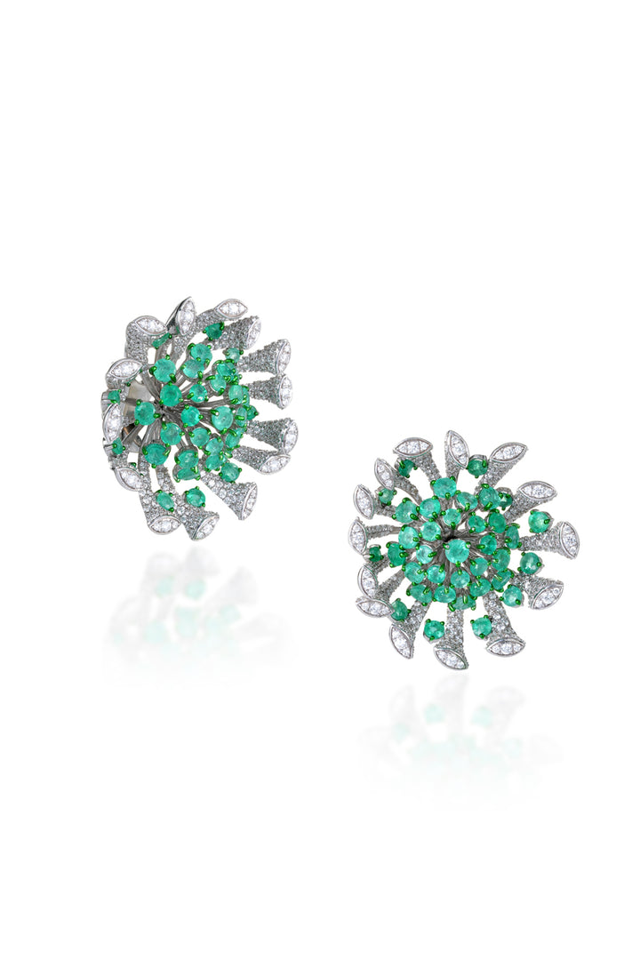 Blossoming Emerald Garden Drops