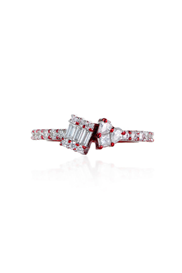 Whimsical Red Mini Ring