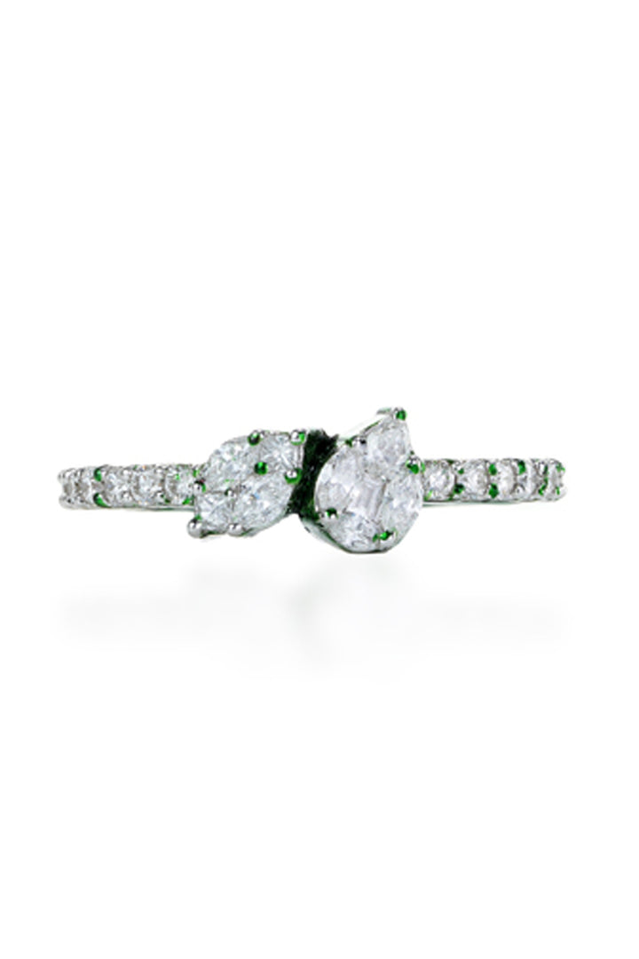 Whimsical Mini Green Ring