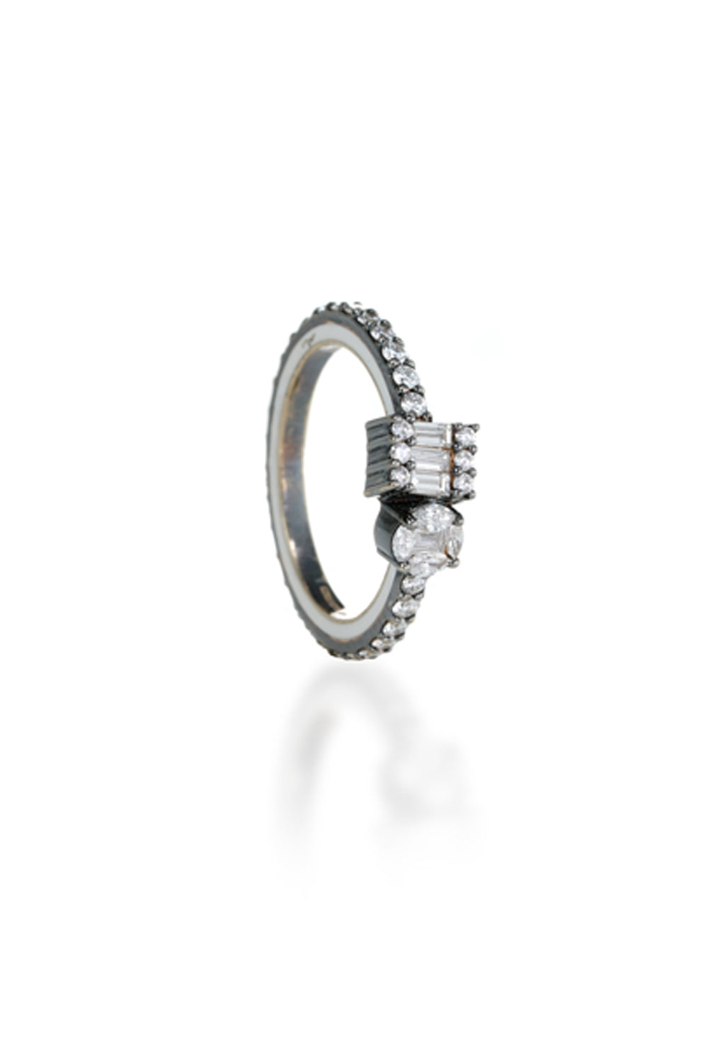Whimsical Mini Grey Ring
