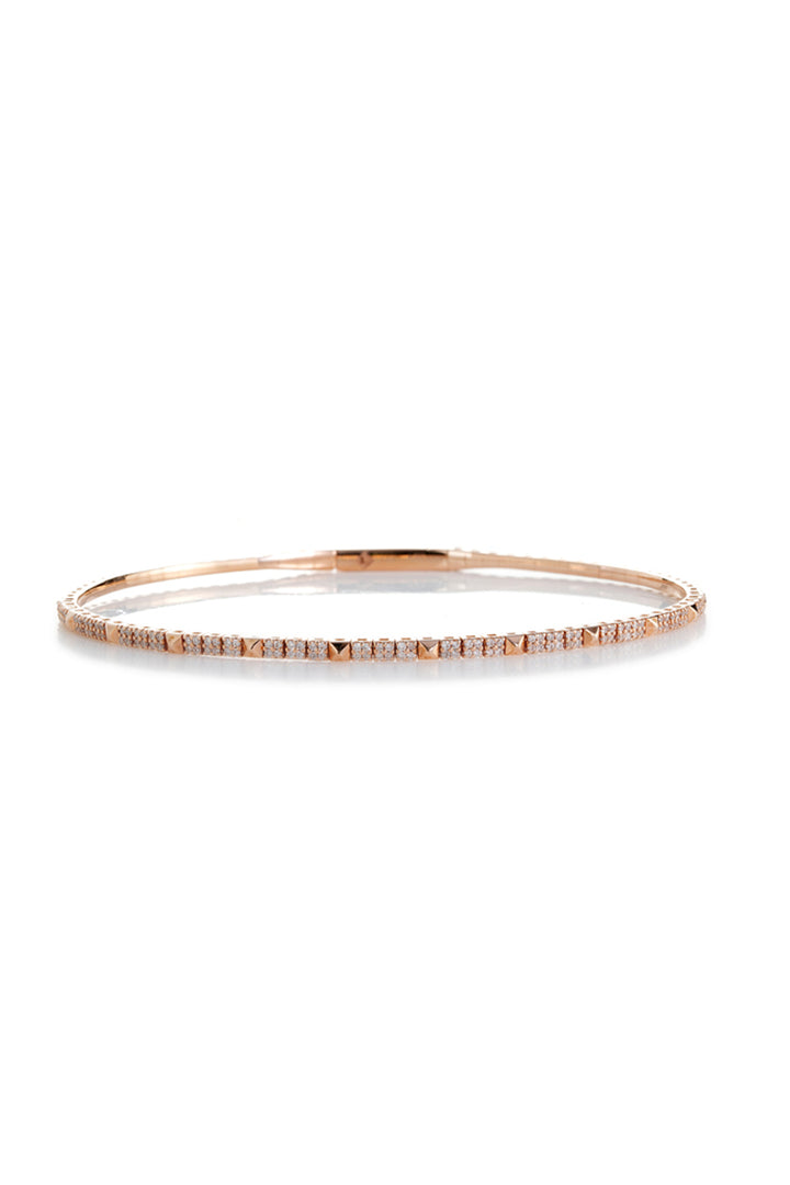 Diamond Delight Wristlet in Rose Gold