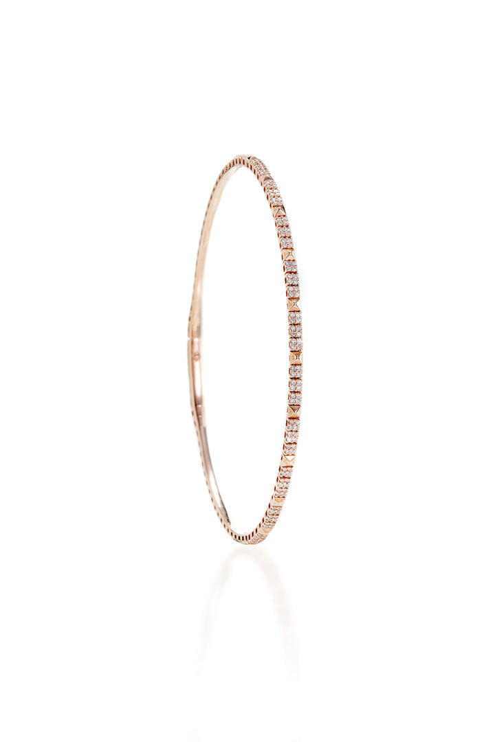 Diamond Delight Wristlet in Rose Gold