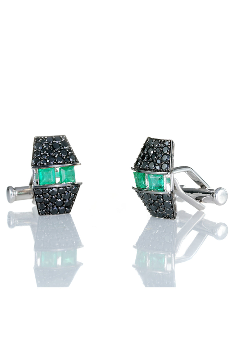 Emerald Eclipse Cufflinks