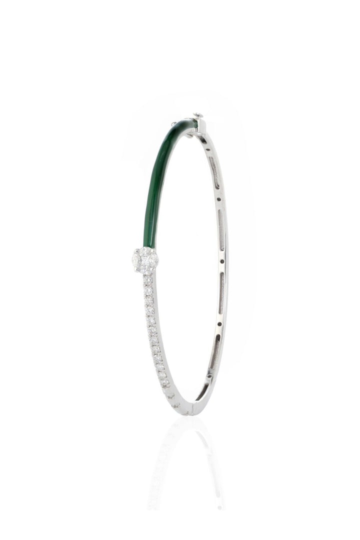 Color Me Up Green Bangle